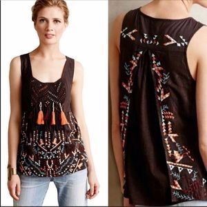 Anthropologie Alkemi & Kin Rigamore sleeveless top